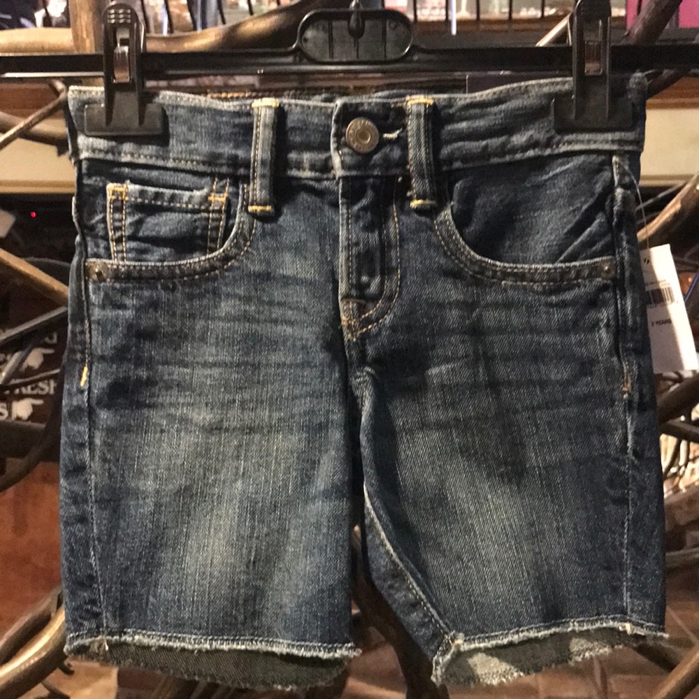 NWT The Gap Denim Zip Up Shorts